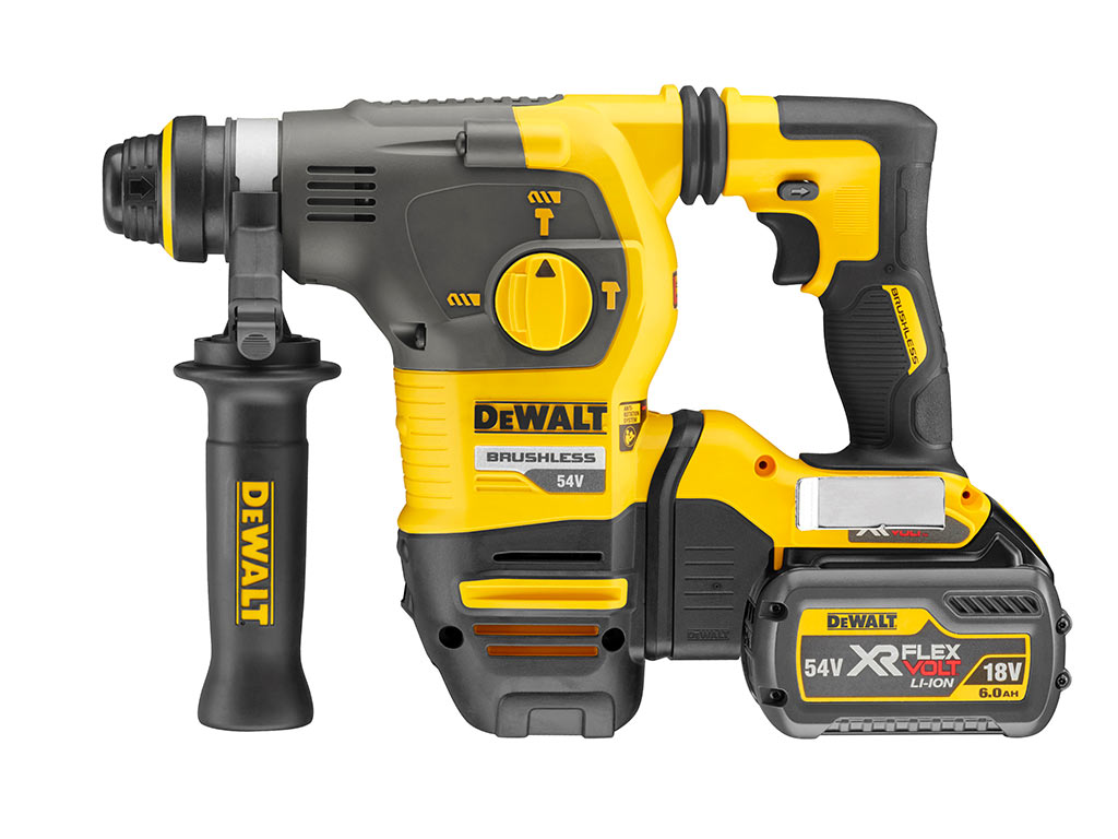 test et avis Perforateur sans fil SDS-Plus DEWALT DCH323 54 V XR FLEXVOLT