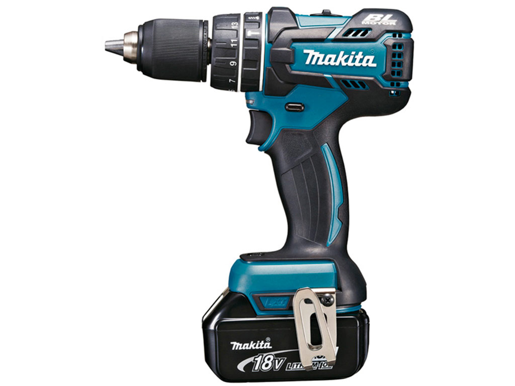 Perceuse-visseuse à percussion brushless Makita DHP480RMJ pas cher