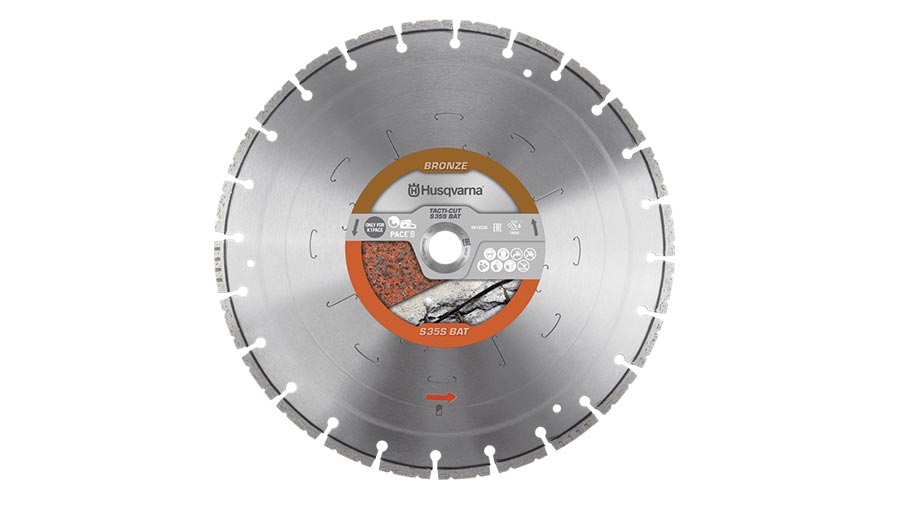disque diamanté Tacti-cut S35S batterie Husqvarna 598 71 49-01 disque diamanté Tacti-cut S35S batterie Husqvarna 598 71 49-01