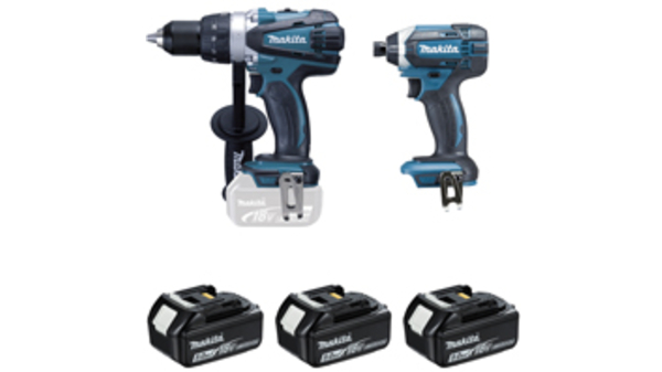 Ensemble de 2 machines Makita DLX2144TJ1