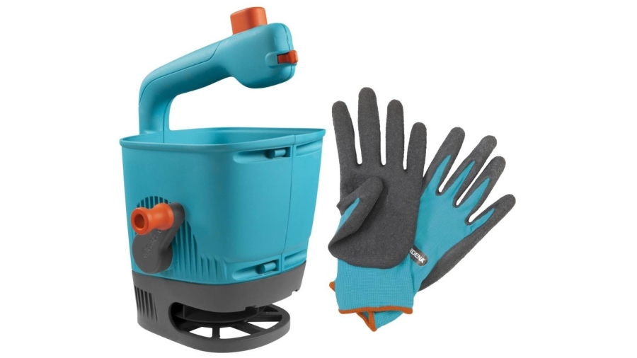 Épandeur à main M et gants GARDENA 431-33 Épandeur à main M et gants GARDENA 431-33