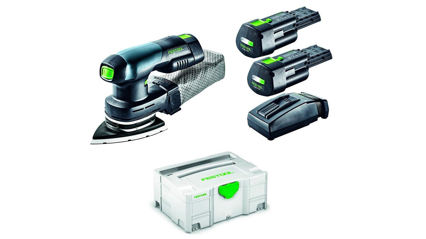 Festool Ponceuse Delta hybride DTSC 400 Li 3,1-Set pas cher