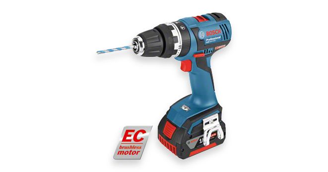 Perceuse-visseuse à percussion sans fil GSB 18 V-EC Bosch Professional Perceuse-visseuse à percussion sans fil GSB 18 V-EC Bosch Professional