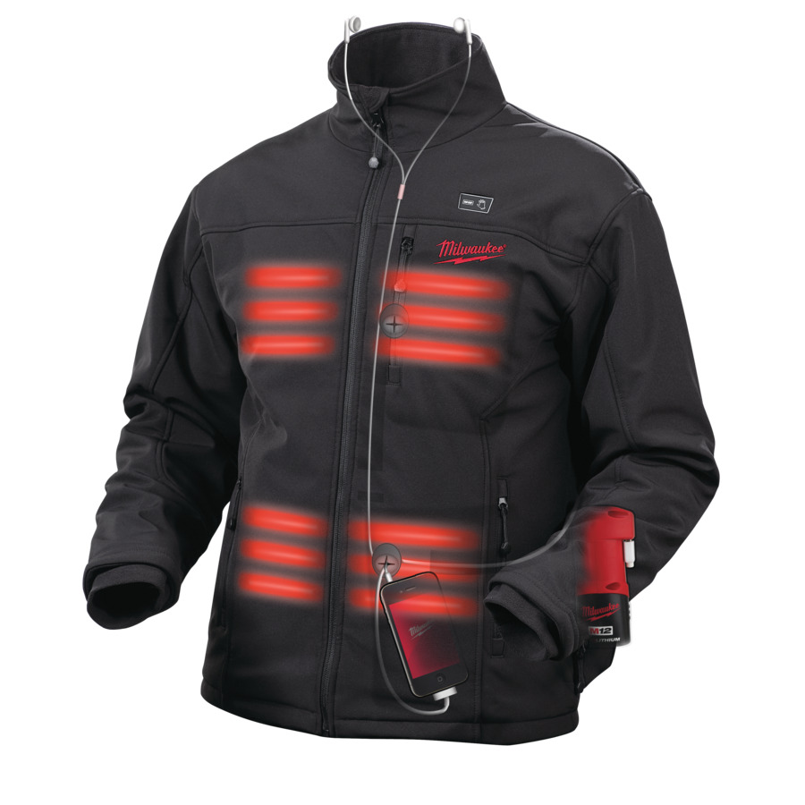 M12 HJ BLACK-0 Blouson chauffant Milwaukee