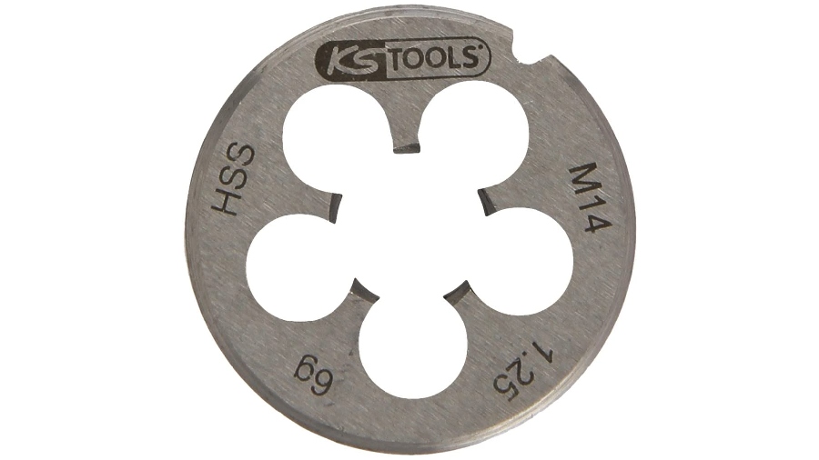 Filière HSS MF M14 x 1,25 KS Tools 332.1015 Filière HSS MF M14 x 1,25 KS Tools 332.1015