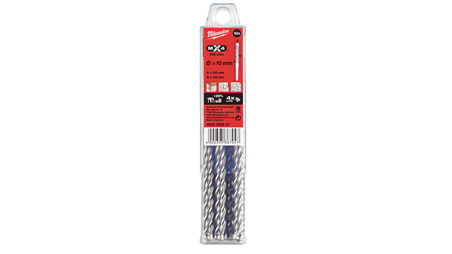 Foret SDS-Plus Milwaukee MX4 10 mm 4932352047