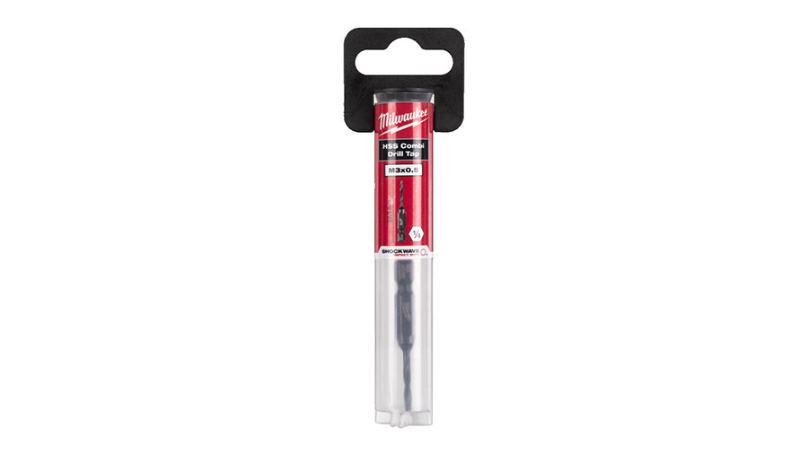 foret taraudeur combiné 1/4" HSS-G M3x52mm 4932498261 Pack Milwaukee
