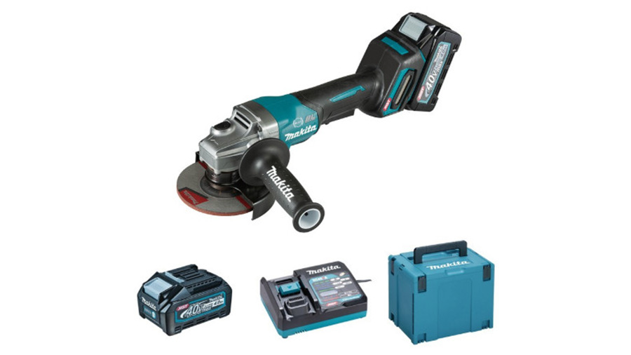 Meuleuse Makita GA013GM201 125 mm XGT 40Vmax Interrupteur de poignée 