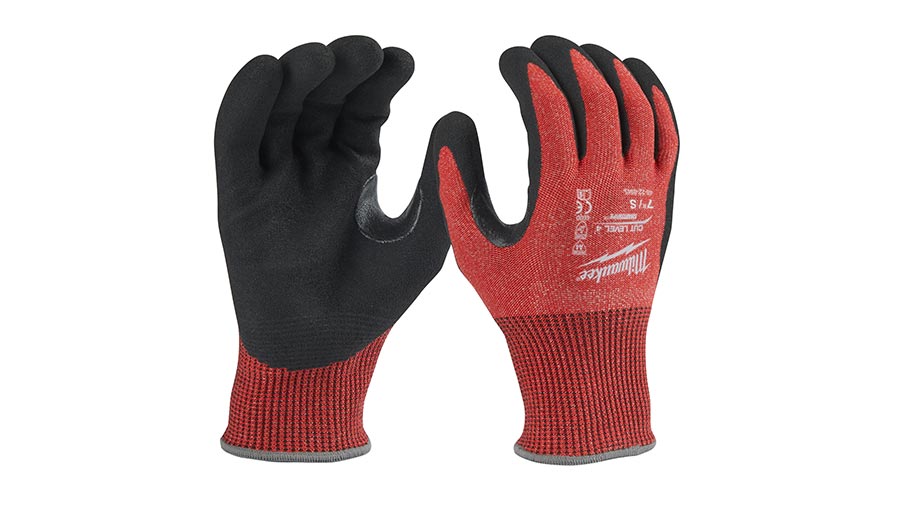 Gants de protection Milwaukee anti-coupure niveau 4/D 4932479911 taille S/7