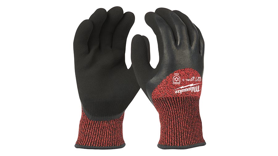 Gants d’hiver anti-coupure niveau 3/C 4932471347 taille M/8 Milwaukee Gants d’hiver anti-coupure niveau 3/C 4932471347 taille M/8 Milwaukee