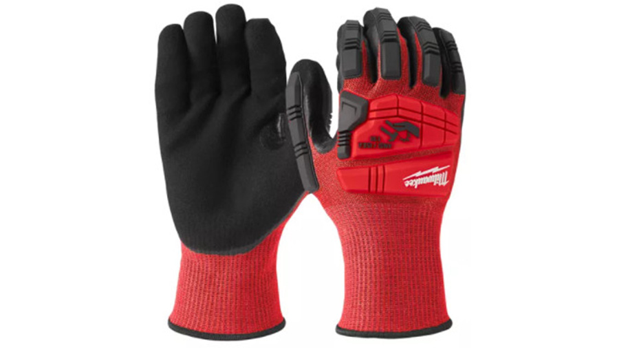 gants Milwaukee anti choc et anti coupe niveau 3 4932471927 taille 8