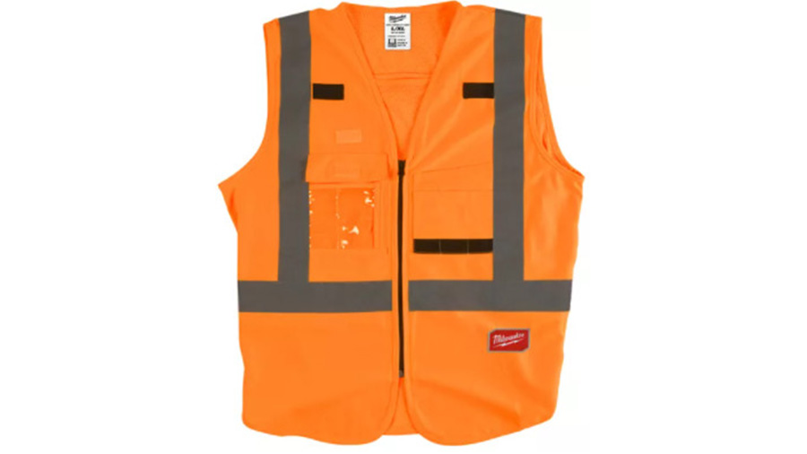 gilet haute visibilité Milwaukee 4932471894 Orange 2XL/3XL gilet haute visibilité Milwaukee 4932471894 Orange 2XL/3XL
