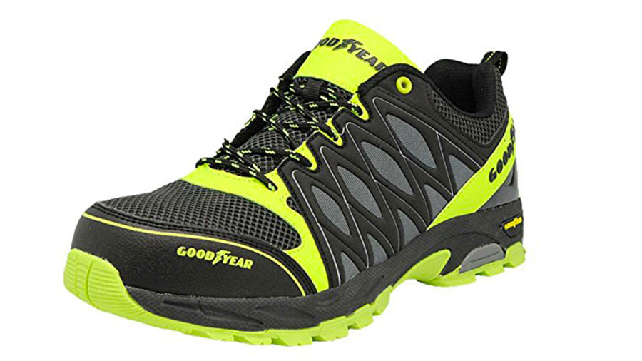 Goodyear Gyshu1503, Chaussures de Sécurité Homme prix pas cher vert et noir