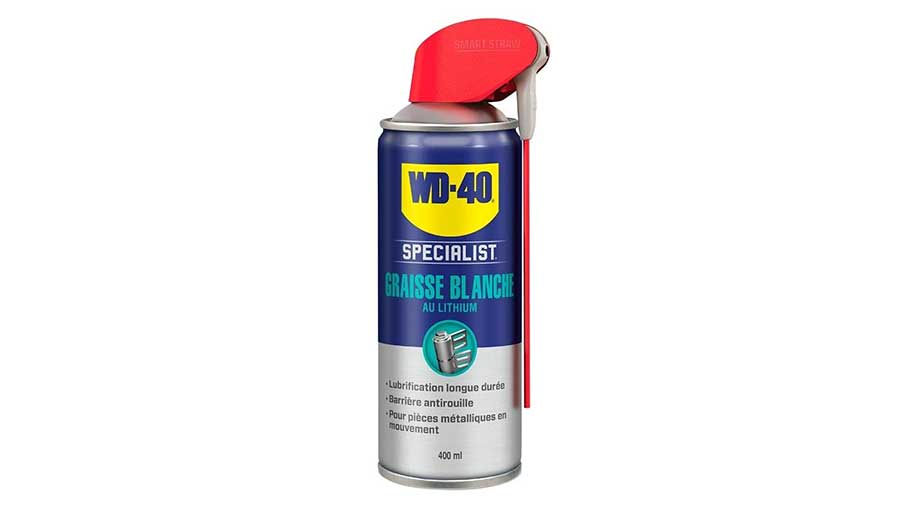 Graisse blanche au Lithium WD-40 SPECIALIST 400 ml Graisse blanche au Lithium WD-40 SPECIALIST 400 ml