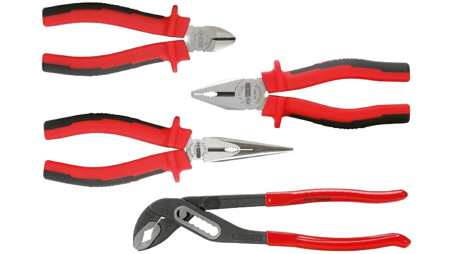 Jeu de 4 pinces ERGOTOQUE KS Tools 115.1004 Jeu de 4 pinces ERGOTOQUE KS Tools 115.1004
