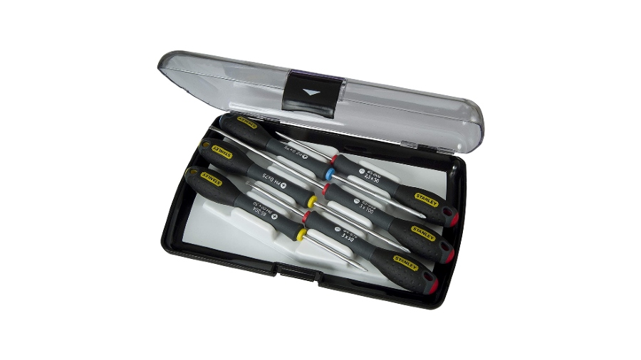 Jeu de 6 tournevis de précision Stanley FATMAX 0-65-492 Jeu de 6 tournevis de précision Stanley FATMAX 0-65-492