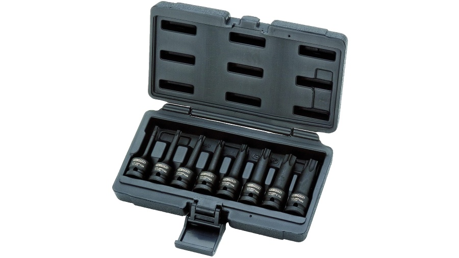 Jeu de douilles à chocs TORX 1/2 Jeu de douilles à chocs TORX 1/2