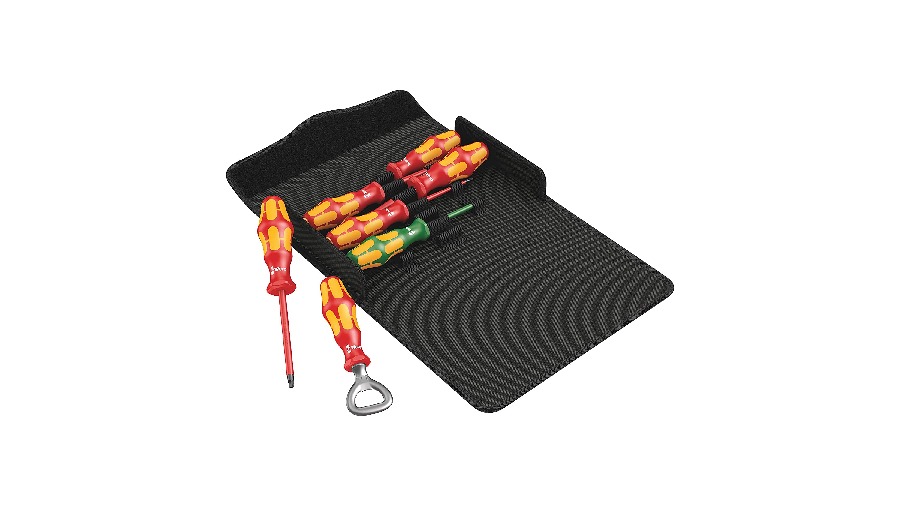Jeu de tournevis Kraftform 100 iS/7 Set 3 Plus Serie 100 Wera 05136018001 Jeu de tournevis Kraftform 100 iS/7 Set 3 Plus Serie 100 Wera 05136018001