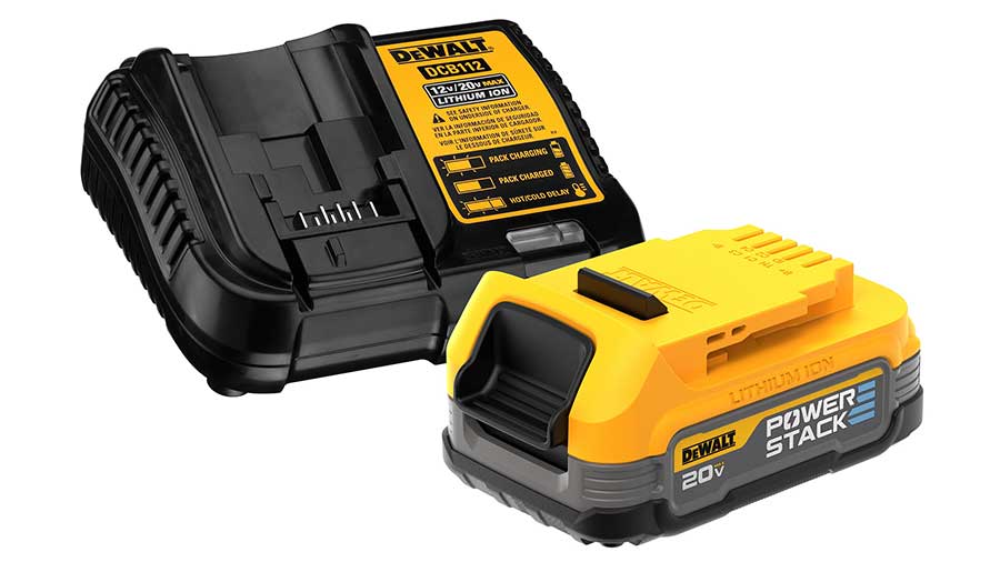 Kit de démarrage 20 V Max Powerstack DCBP034C Dewalt