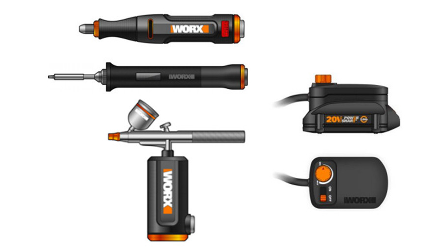 kit d’outils rotatifs sans fil 20 V  WX993 WORX