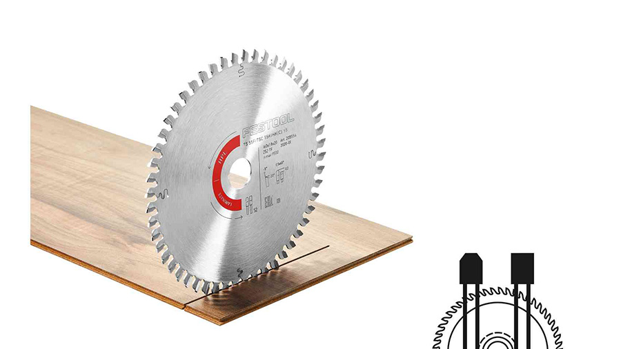 Festool Accessories 205554 Circular Saw Blade LAMINATE/HPL HW 160x1.8x20 TF52