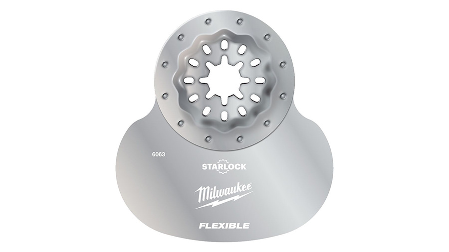 lame Milwaukee Multitool Starlock Nouveautés pures 48906063 racloir flexible 70 mm