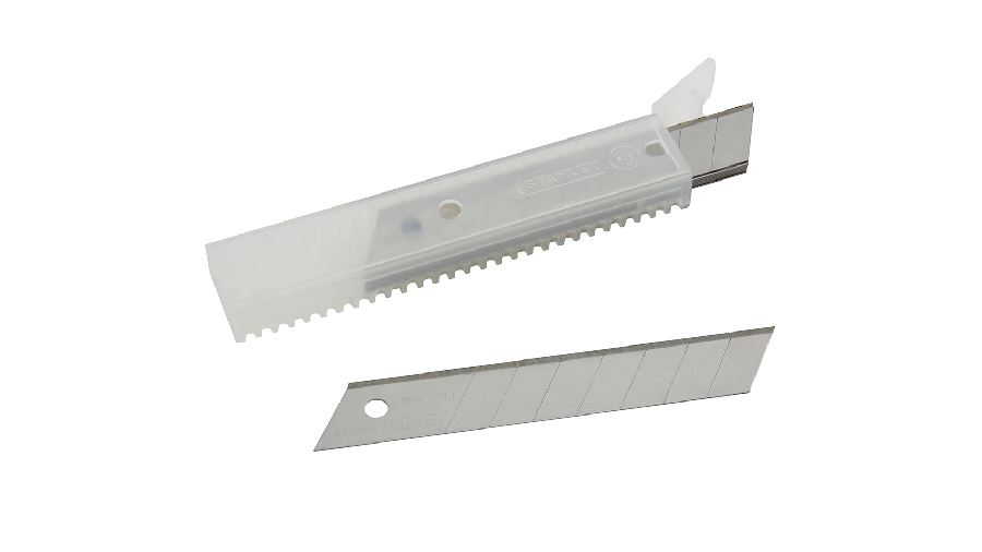 Lames de cutter 18 mm extra-épaisses Stanley 0-11-219 Lames de cutter 18 mm extra-épaisses Stanley 0-11-219