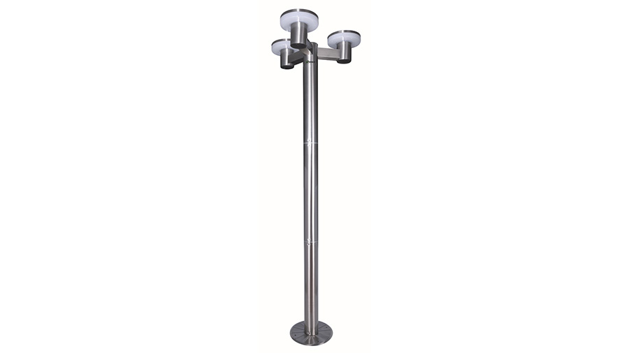 lampadaire solaire à télécommande TIMEO PRLUMSOL4/200 Ribimex lampadaire solaire à télécommande TIMEO PRLUMSOL4/200 Ribimex