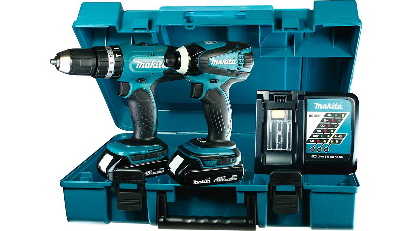  Makita Set 18V DHP453, DTD146 et DLX2020Y 