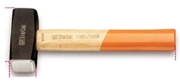 Massette Beta 1380/MR800 manche en bois Massette Beta 1380/MR800 manche en bois