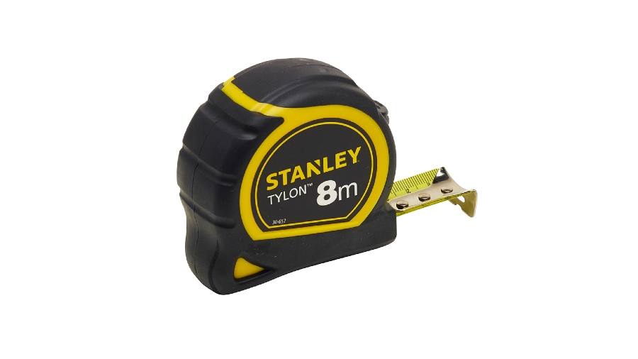 Mètre ruban STANLEY 0-30-657 bimatière tylon 8mx25mm Mètre ruban STANLEY 0-30-657 bimatière tylon 8mx25mm