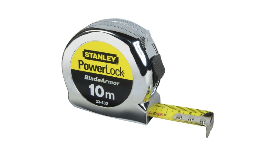 Mètre ruban STANLEY POWERLOCK 0-33-532 blade armor 10mx25mm