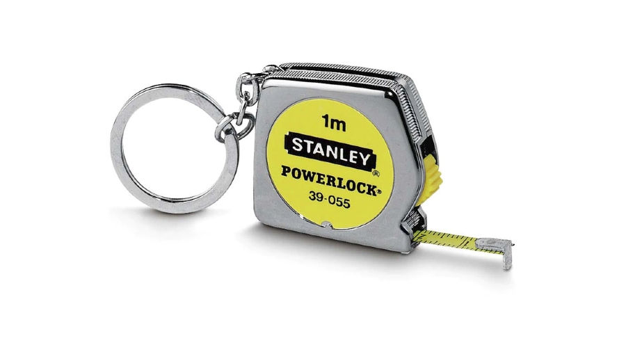 Mètre ruban STANLEY POWERLOCK 0-39-055 porte-clés 1mx6,35mm