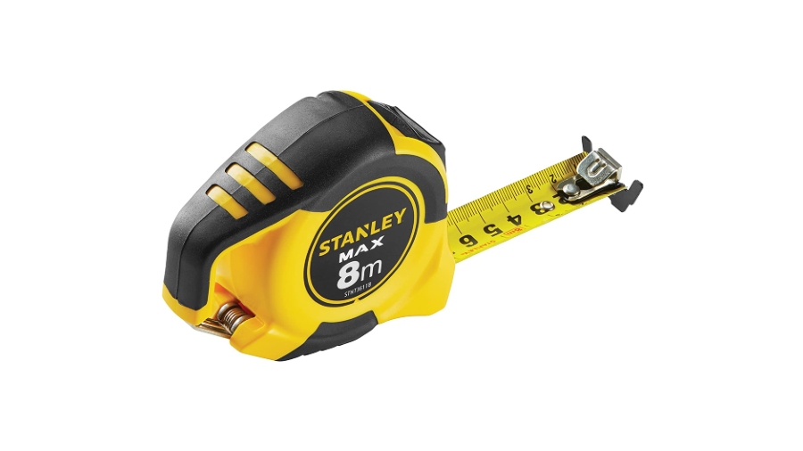 Mètre ruban STANLEY STHT0-36118 double marquage magnétique max 8mx25mm