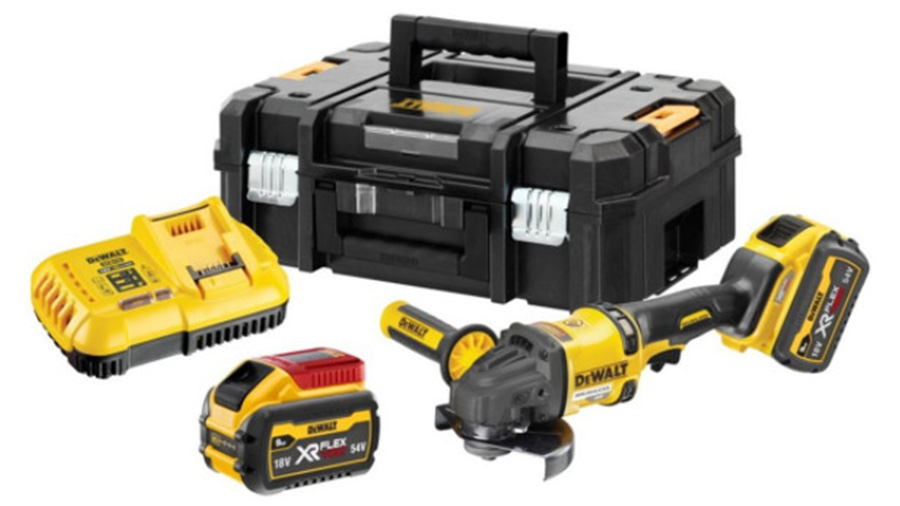 Meuleuse DeWALT DCG414Y1 FlexVolt (1 x 54V/18V 12,0 Ah + DCB118 + TSTAK II)