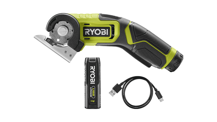 mini-scie sans fil USB RCT4-120G Ryobi