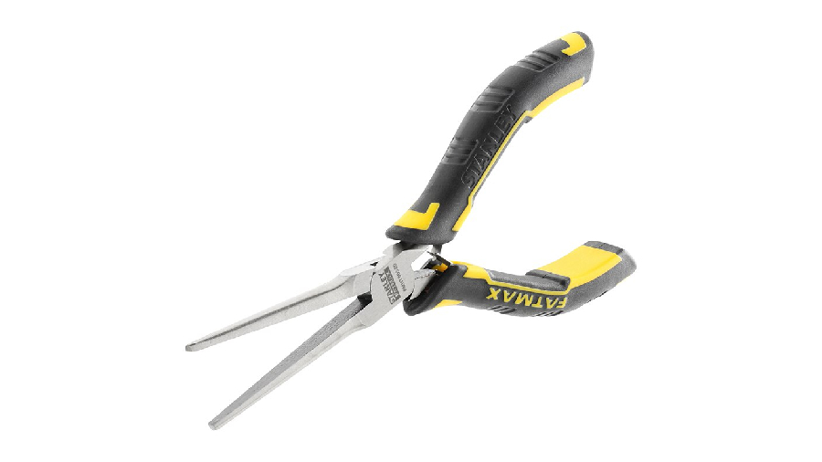 Mini pince à becs 1/2 ronds extra longs 150 mm Stanley FATMAX FMHT0-80520