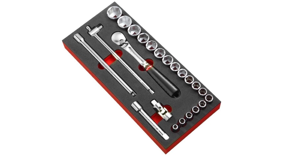 Module d’outillage mousse 6 C douilles 1/2" Facom MODM.SL1