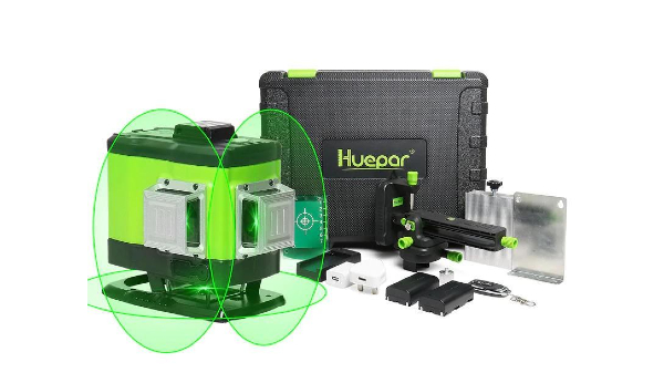 Niveau laser vert au sol à 3×360 Huepar 503DG