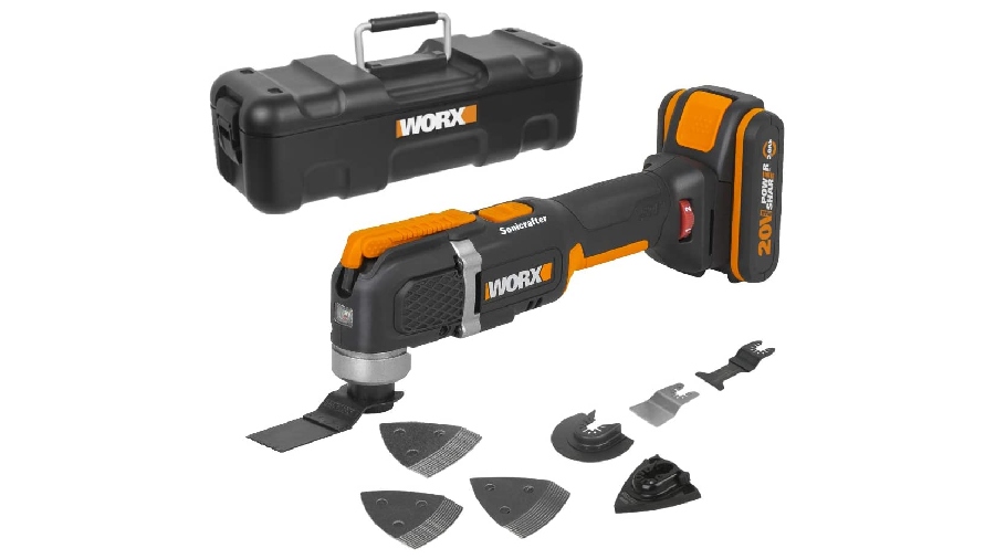 Outil multifonction oscillant sans fil WORX 20 V ‎WX696