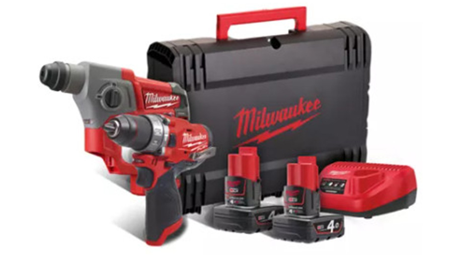 Pack d’outils sans fil Milwaukee M12 FPP2B-402X POWERPACK