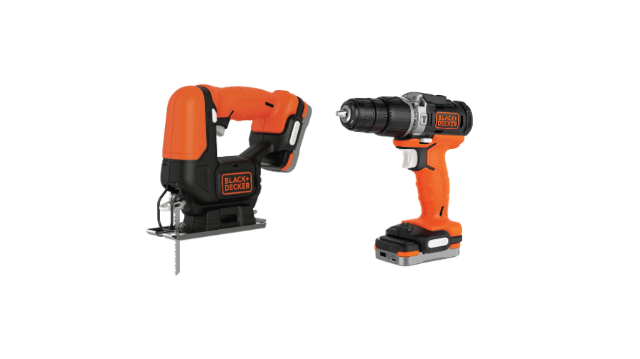 Pack de machine sans fil BLACK+DECKER BDCK122S1S-QW Pack de machine sans fil BLACK+DECKER BDCK122S1S-QW