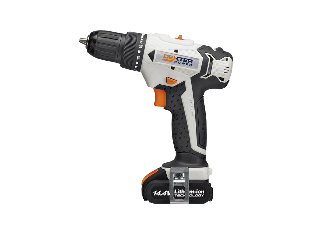 Perceuse visseuse dexter 14,4 V 1,5 Ah Perceuse visseuse dexter 14,4 V 1,5 Ah