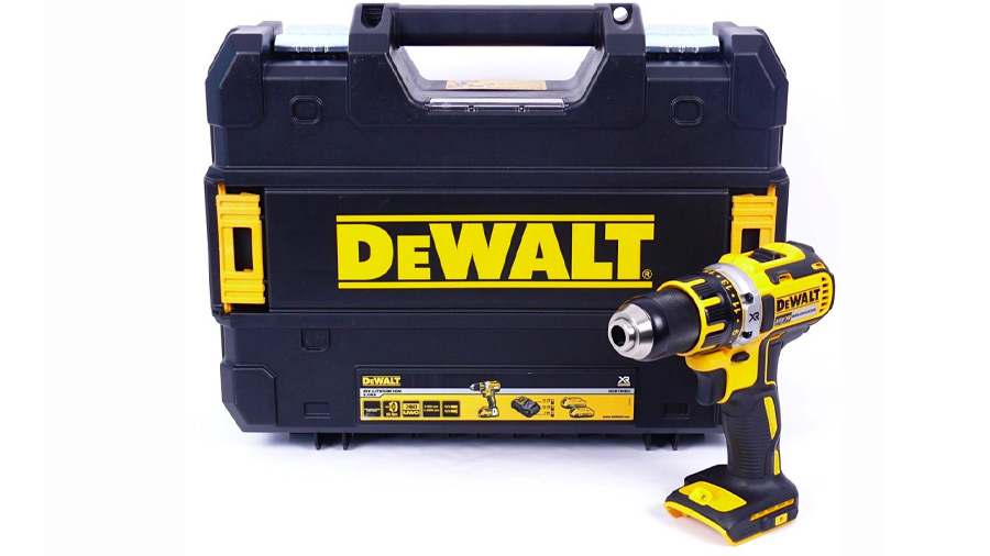 DeWalt DCD790NT-XJ Perceuse-visseuse compact 18 V sans batterie/accessoires avec T-Stak Box ii 