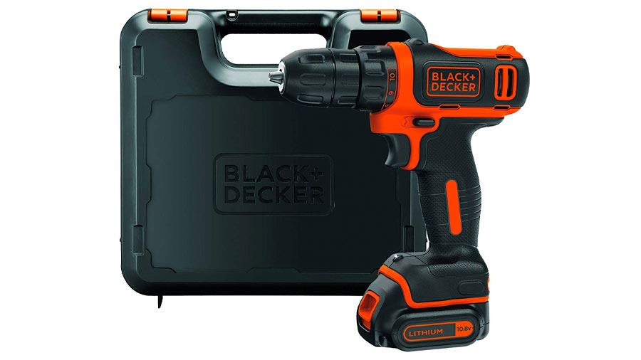 Perceuse visseuse sans fil Reviva REVDD12C BLACK+DECKER : pour les petits  travaux domestiques - Zone Outillage