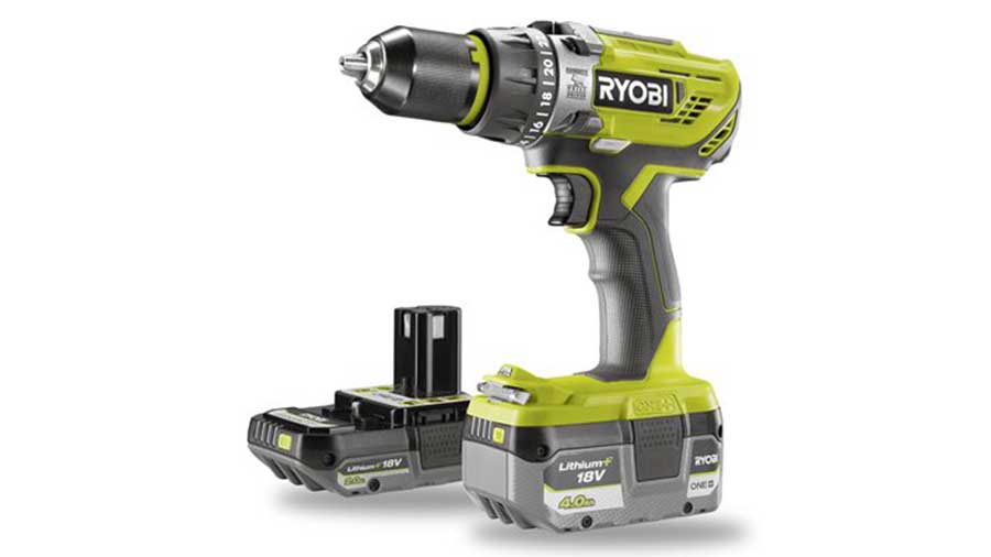 Perceuse visseuse sans fil R18PD31-242VTA55 Ryobi Perceuse visseuse sans fil R18PD31-242VTA55 Ryobi