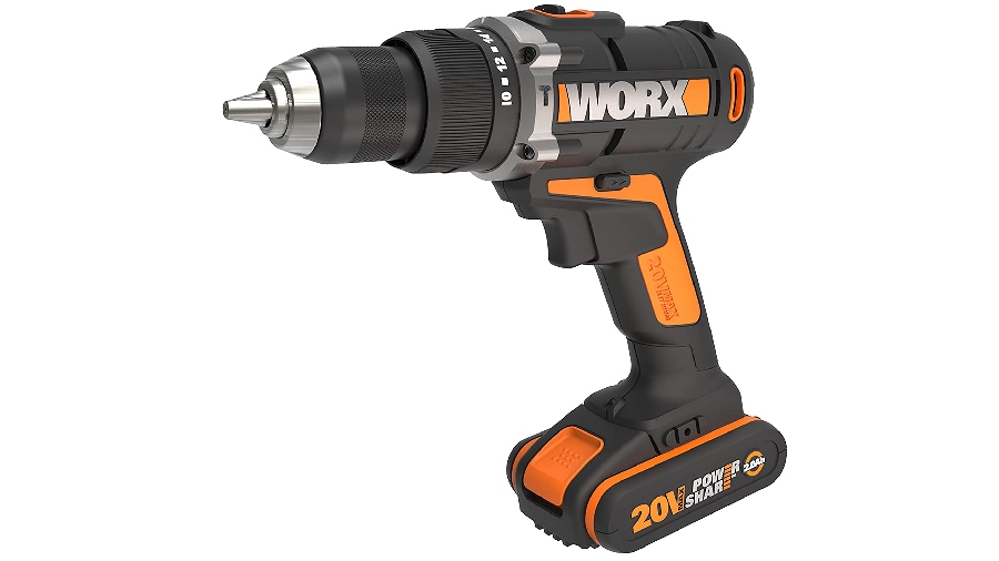 Perceuse-visseuse à percussion sans fil WORX 20 V Brushless WX372