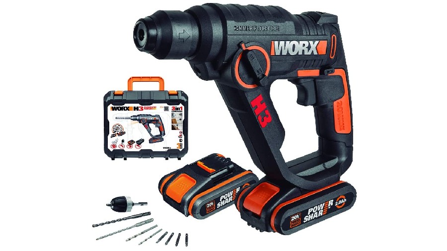 Perceuse-visseuse à percussion sans fil WORX 20 V ‎WX390.1
