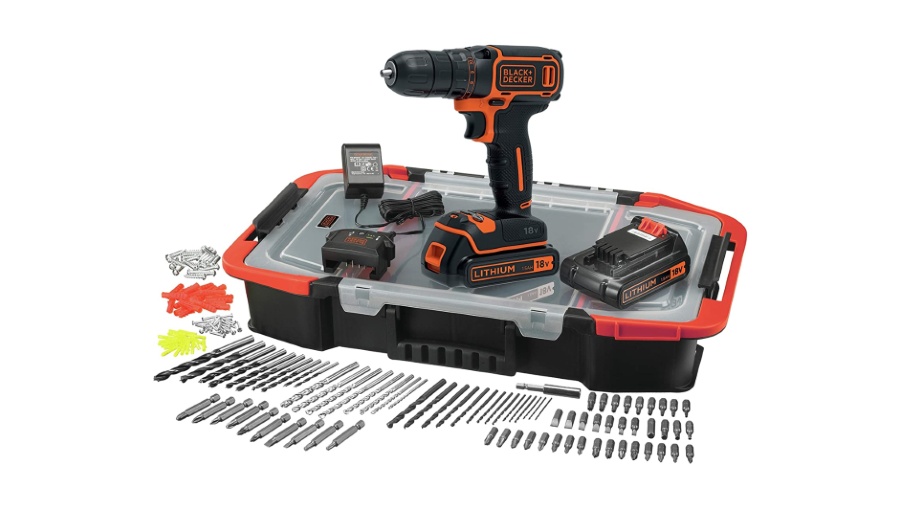 Perceuse-visseuse sans fil 18 V BLACK+DECKER BDCDC18BAST-QW Perceuse-visseuse sans fil 18 V BLACK+DECKER BDCDC18BAST-QW