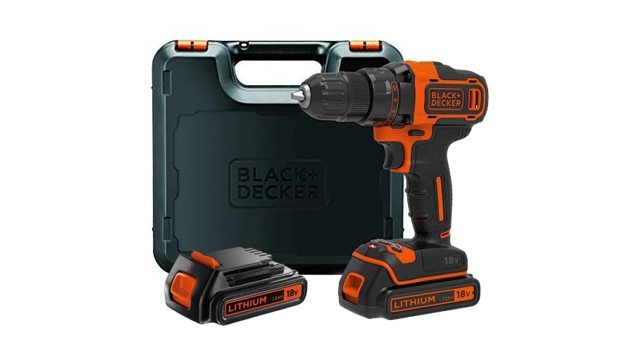 Perceuse-visseuse sans fil BLACK+DECKER BDCDD186KB-QW